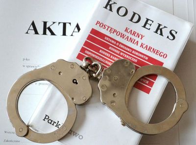 policja kajdanki