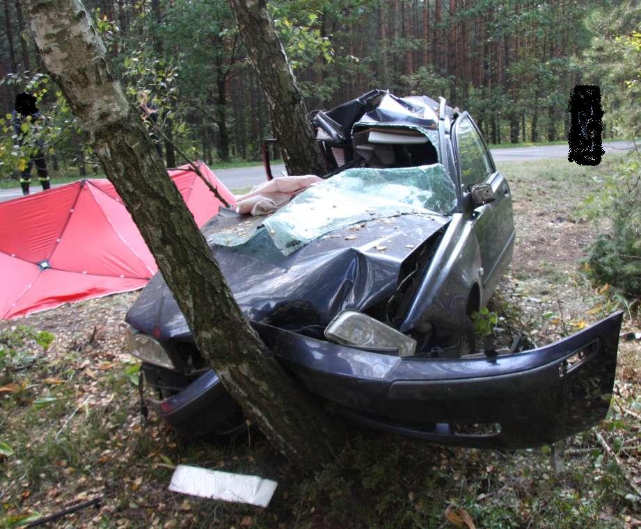 policja wypadek brok poreba