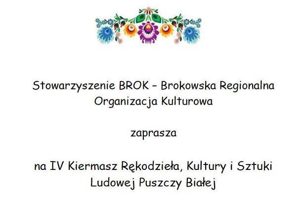 kiermasz brok